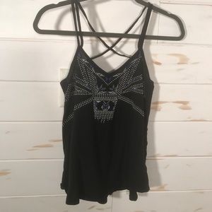 Express sequin tank top